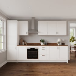 Vogue Shaker Kitchen Comparison Render