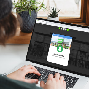Online Appointment Screen View