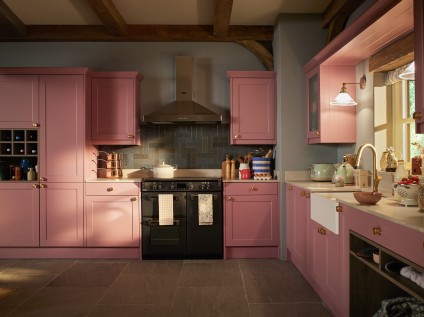 Kate pink kitchen