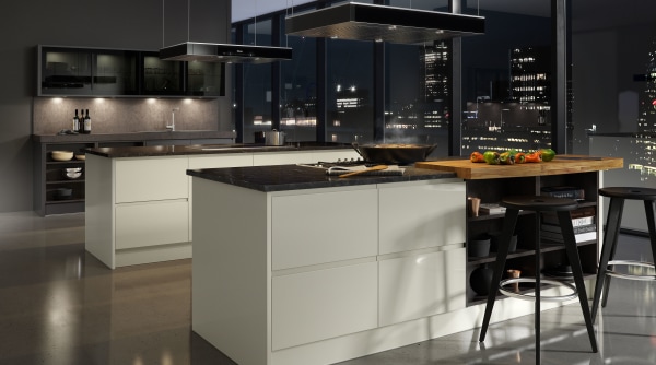 Infinity Plus Handleless Wren Kitchens