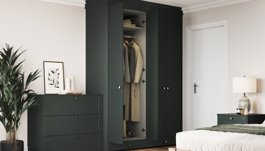 Dark Green Bedroom Furniture UK | Modern Styles | Wren