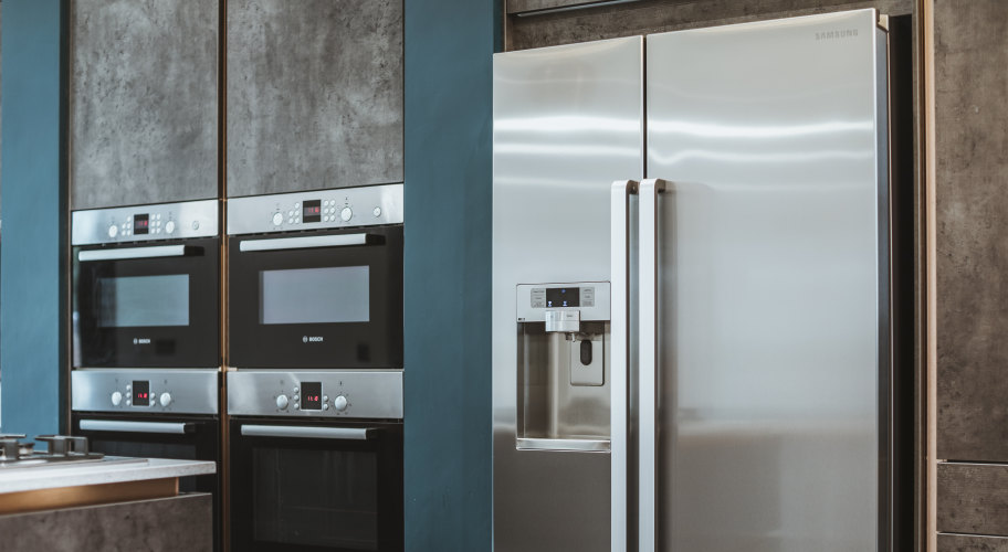 Samsung Family Hub H1830xW912xD723 French Style Fridge Freezer with ...