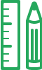 Ruler Pencil Icon