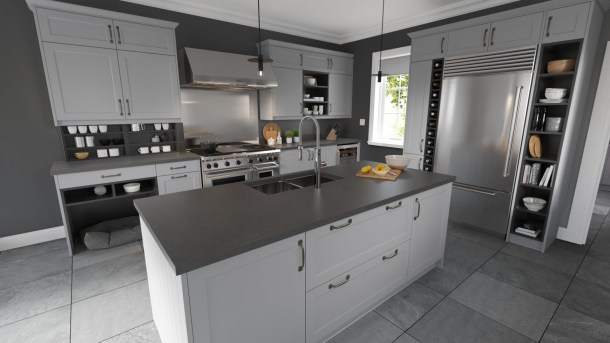 GRAY KITCHEN