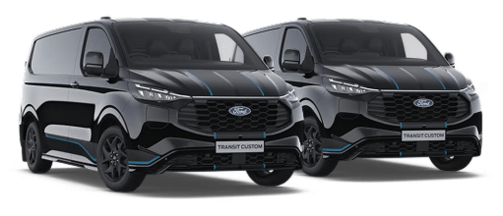 Two Ford Transit vans included in the Wren Trade prize bundles