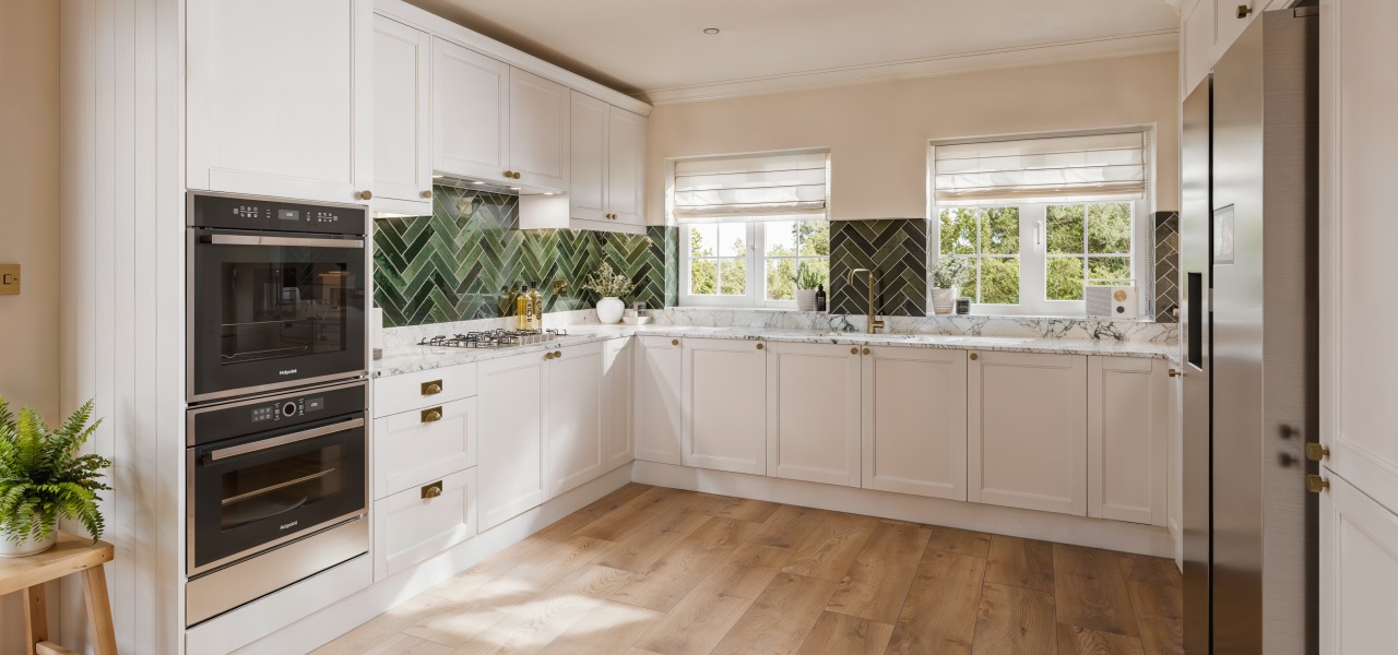 Henley Timber Kitchen in Whisper Grey kitchen