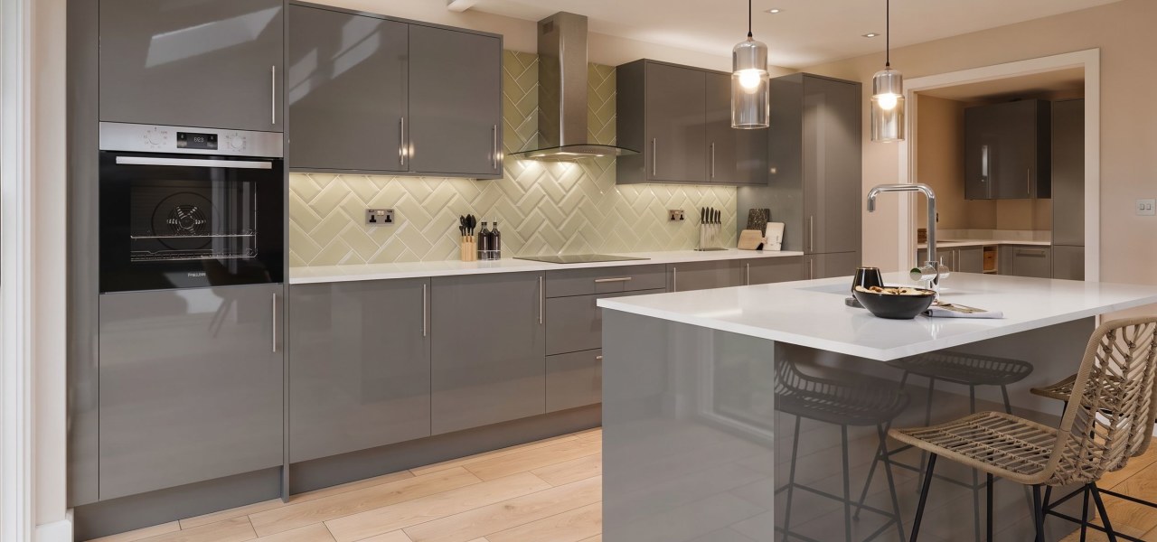 Autograph Kitchen in Lava Grey Gloss kitchen