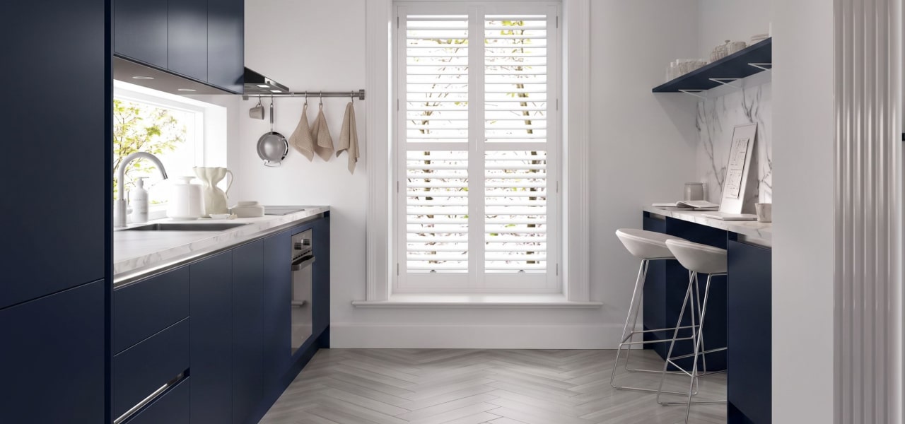 Linea Autograph Kitchen in Navy Blue Silk kitchen