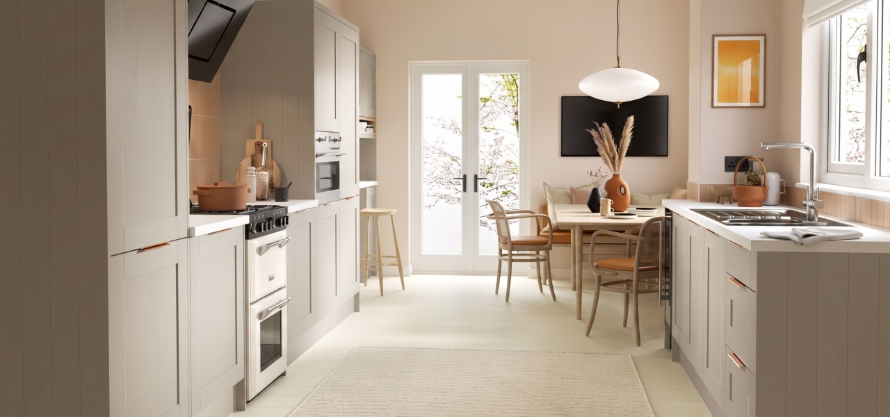 Shaker 5 Piece Kitchen in Cashmere Grain kitchen