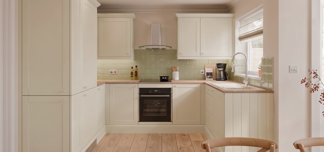 Shaker Classic Kitchen in Cream Matt kitchen
