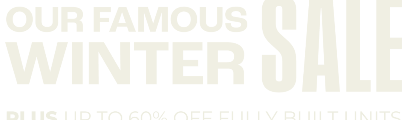 Our famous winter sale