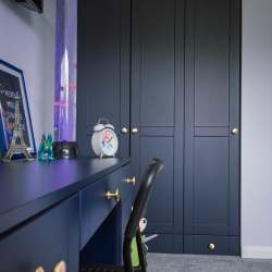 Jack's Bedroom' Shaker Classic Navy Blue