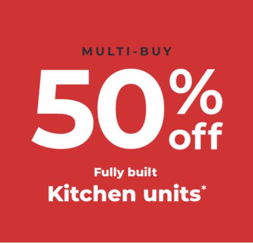MULTI-BUY 50%完全建好厨房的单位