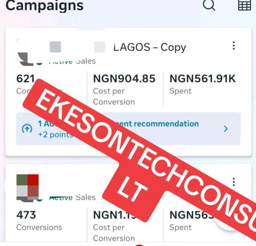 Facebook advertising 