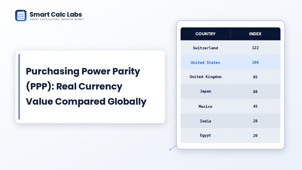 Purchasing Power Parity (PPP) Explained: How Real Currency Values & Living Costs Compare Globally
