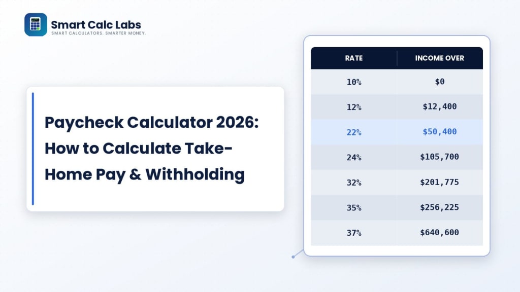 2026 Paycheck Calculator and Take-Home Pay Breakdown Guide
