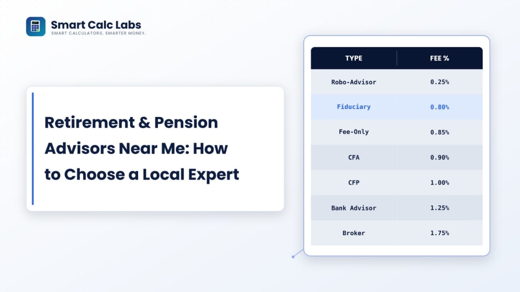 Retirement & Pension Advisors Near Me: How to Choose a Local Expert