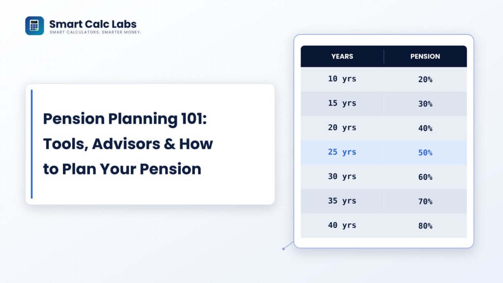 Pension Planning 101: Tools, Advisors & How to Plan Your Pension