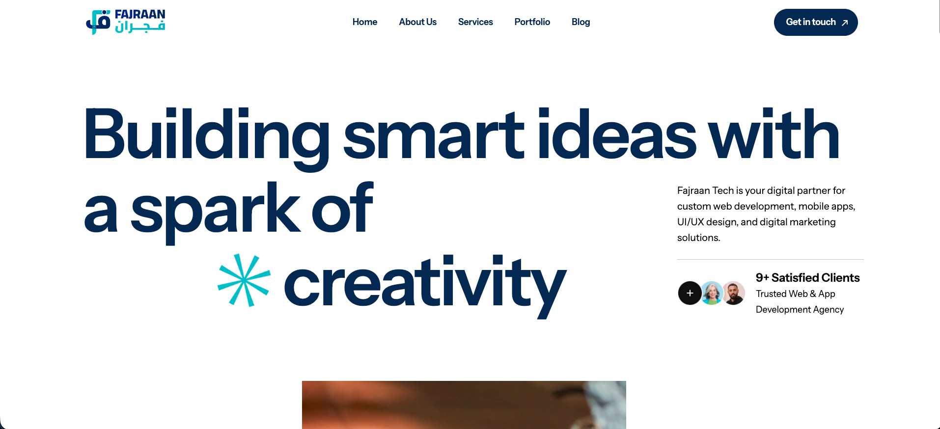 Fajraan Tech Website