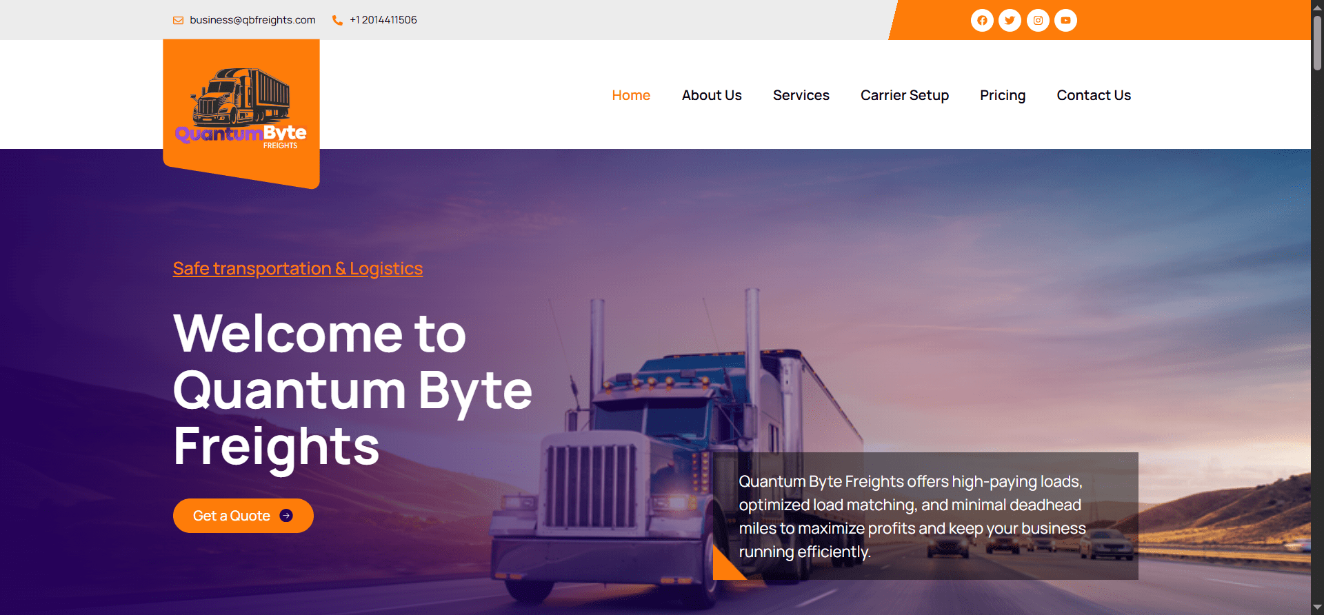Quantum Byte Freights