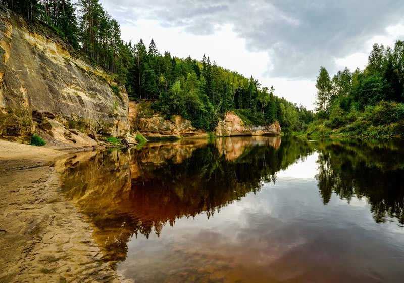 Gauja (Latgale) river 10