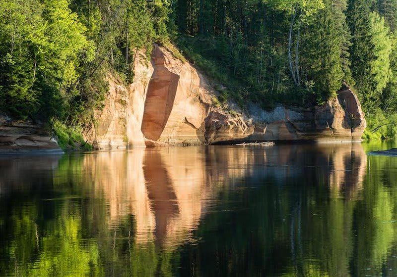 Gauja (Latgale) river 11