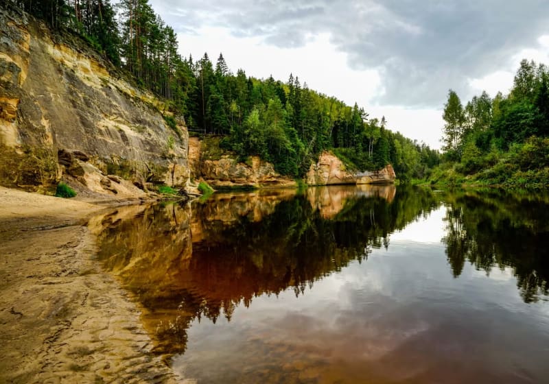 Gauja (Latgale) river 15