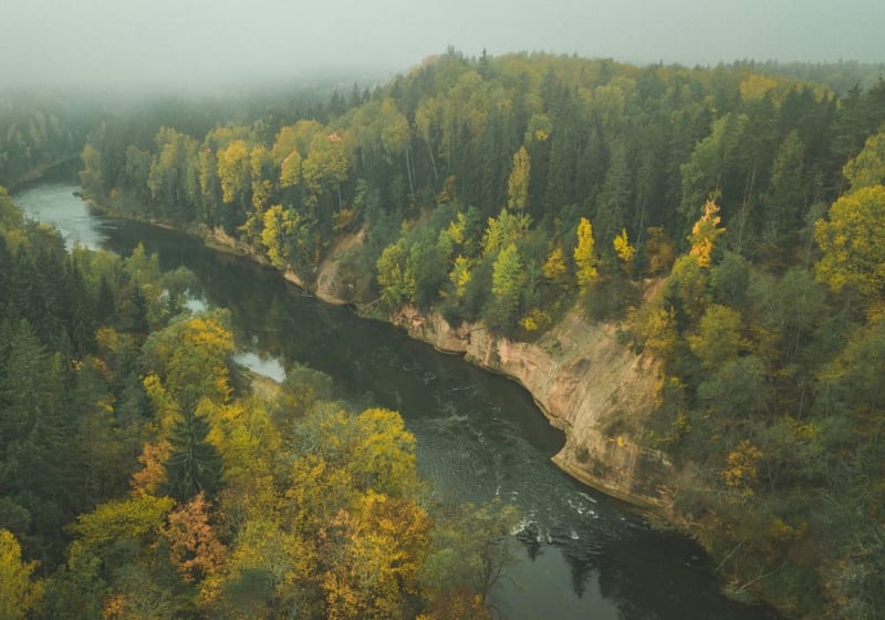 Gauja (Latgale) river 16