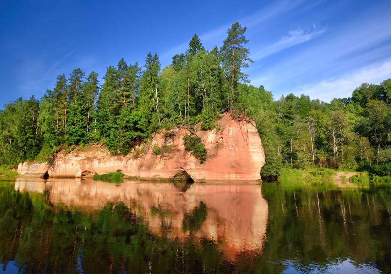 Gauja (Latgale) river 21