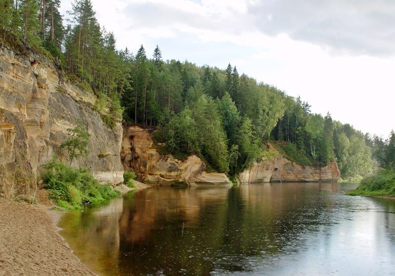 Gauja (Latgale) river 9