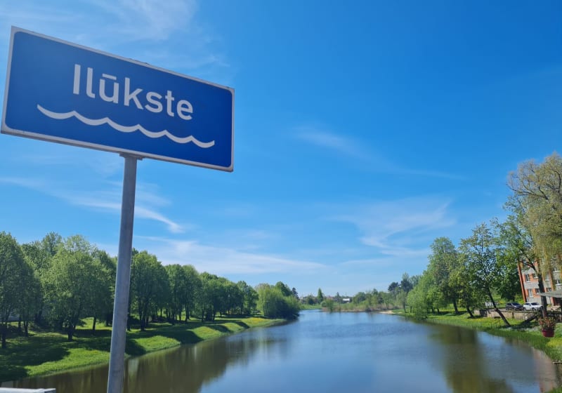 Ilūkste river 1