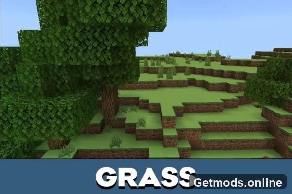 Grass from 4x4 Texture Pack for Minecraft PE