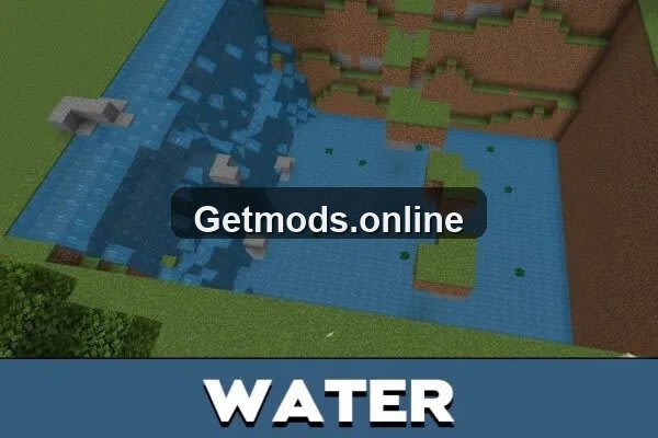 Water from 3D Parkour map for Minecraft PE