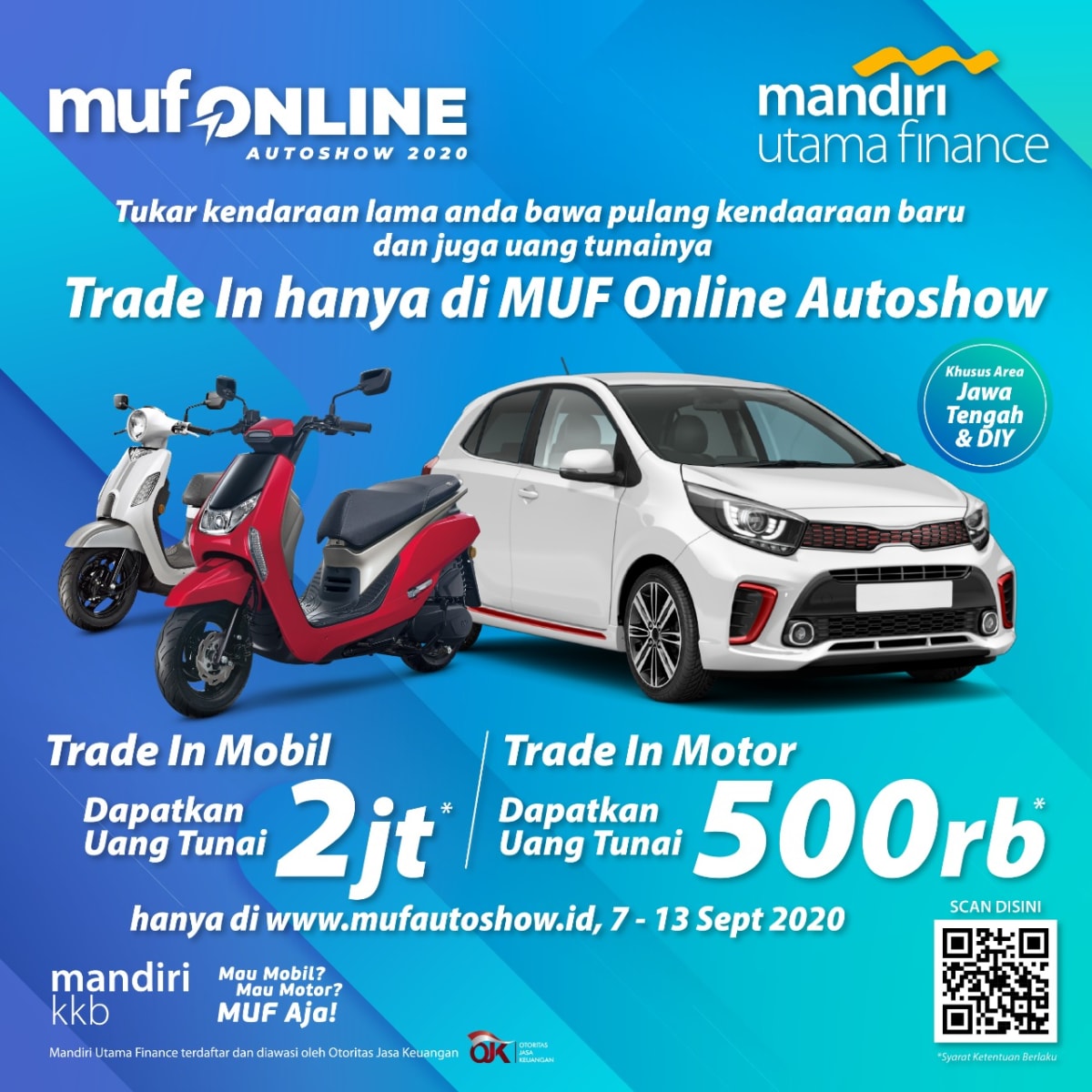 Tukar Kendaraan Lama Anda, Bawa Pulang Kendaraan Baru Dan Juga Uang Tunainya