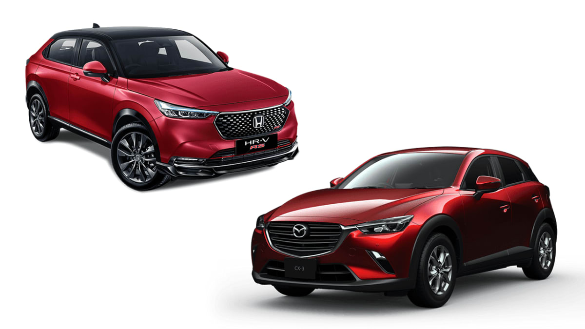 All New Honda HR-V vs New Mazda CX-3, Adu Cross Entry Level