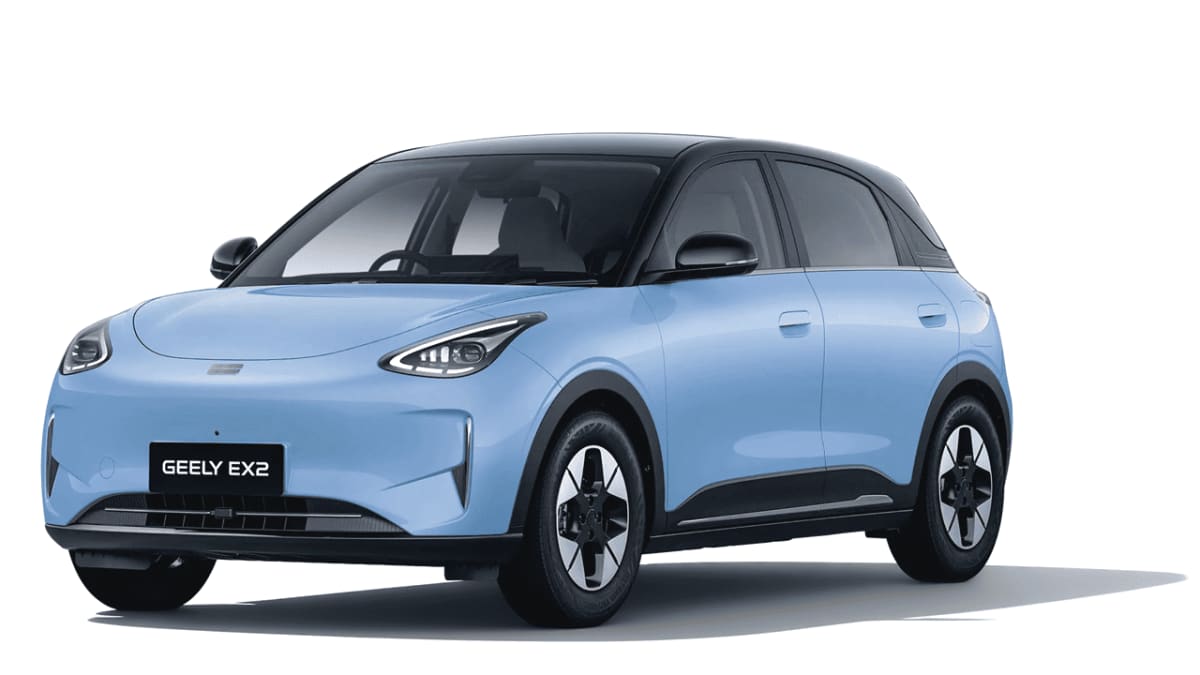 Geely EX2, Hatchback EV RWD 200 Jutaan Terlaris di China