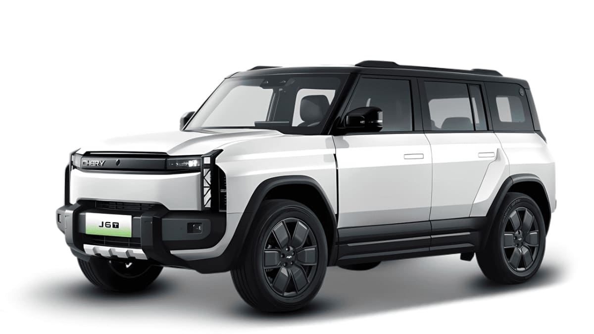 Chery J6T: Usung Sasis Aluminium & Ground Clearance 225 mm