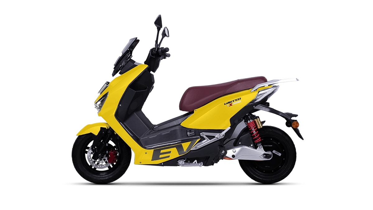 United TX3000, Sepeda Motor Listrik Untuk Semua Medan