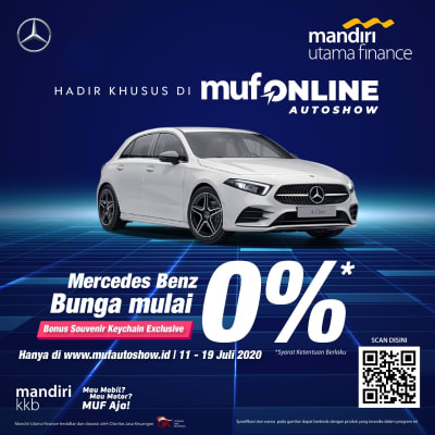 Promo Mercedes-Benz Bunga Mulai 0%