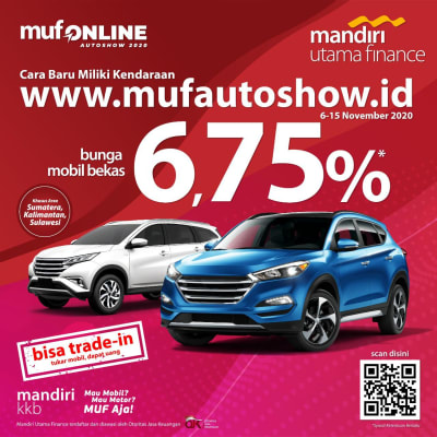 Dapatkan Mobil Bekas Bunga Hanya 6,75%