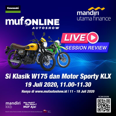 Si Klasik W175 dan Motor Sporty KLX