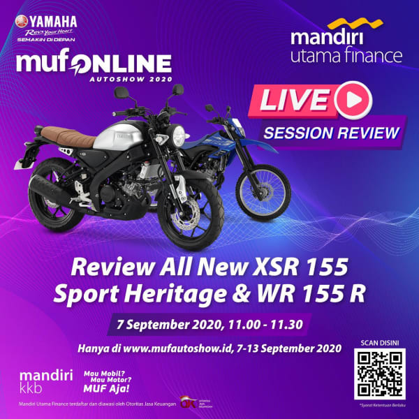 Review All New XSR 155 Sport Heritage & WR 155R