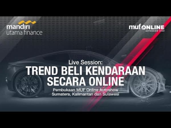 Live Session: Trend Beli Kendaraan Secara Online