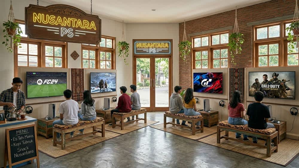 Tips mengelola usaha rental PS agar tetap ramai dan menjadi tempat berkumpul komunitas gamer.