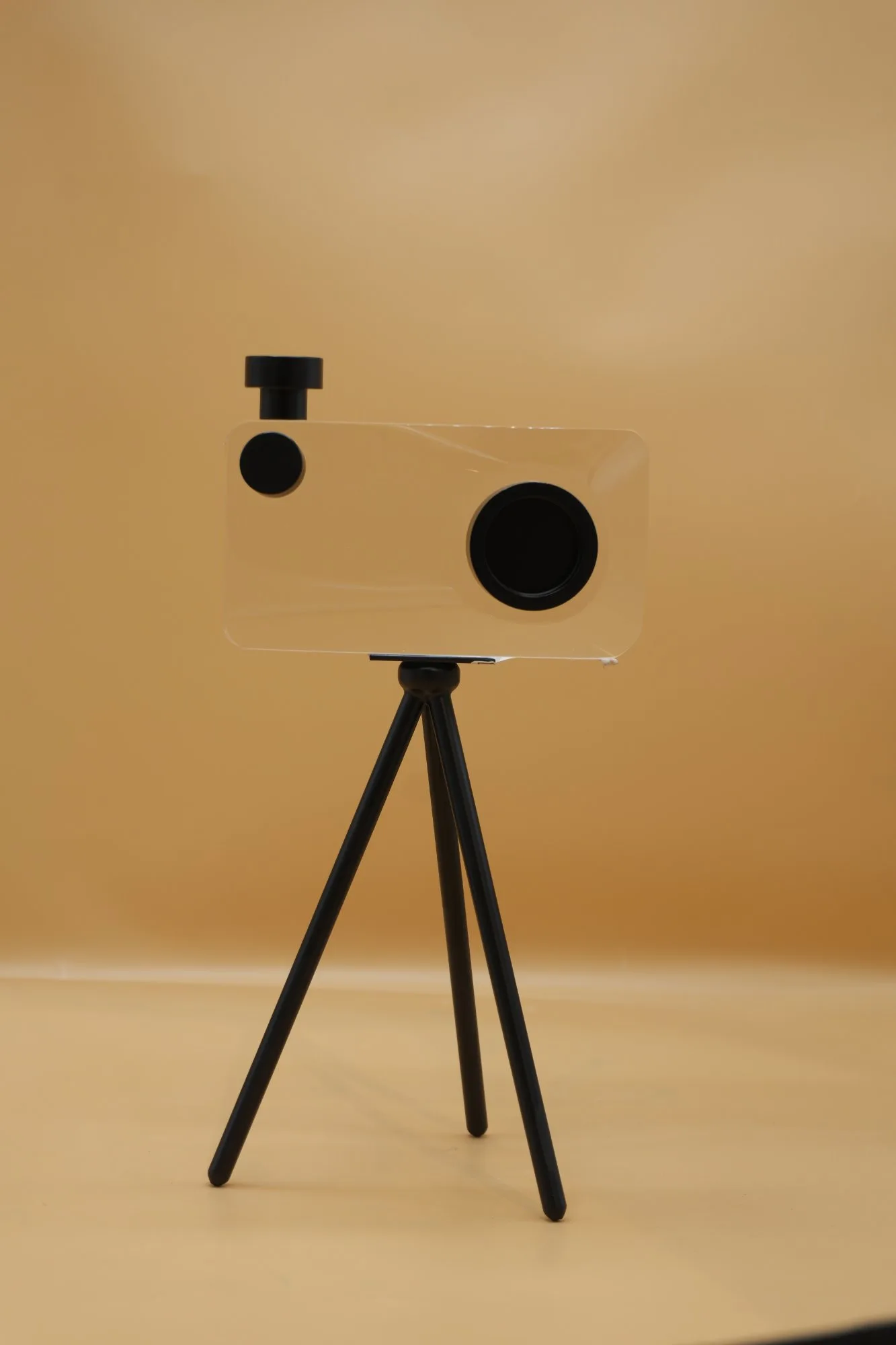 Modern Vintage Camera Decorative Sculpture
