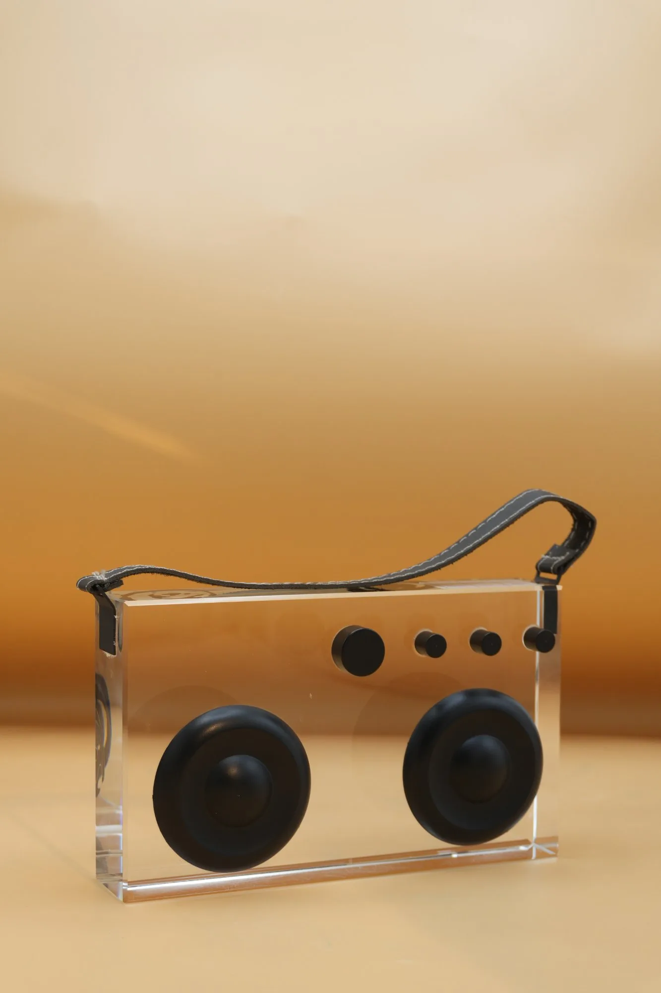 Modern Boombox Decorative Sculpture