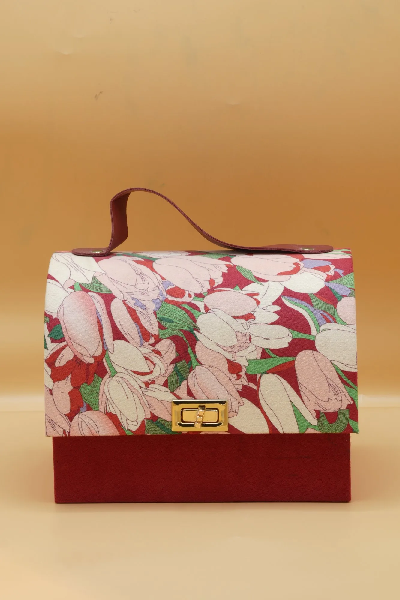 Floral Fabric Gift Box