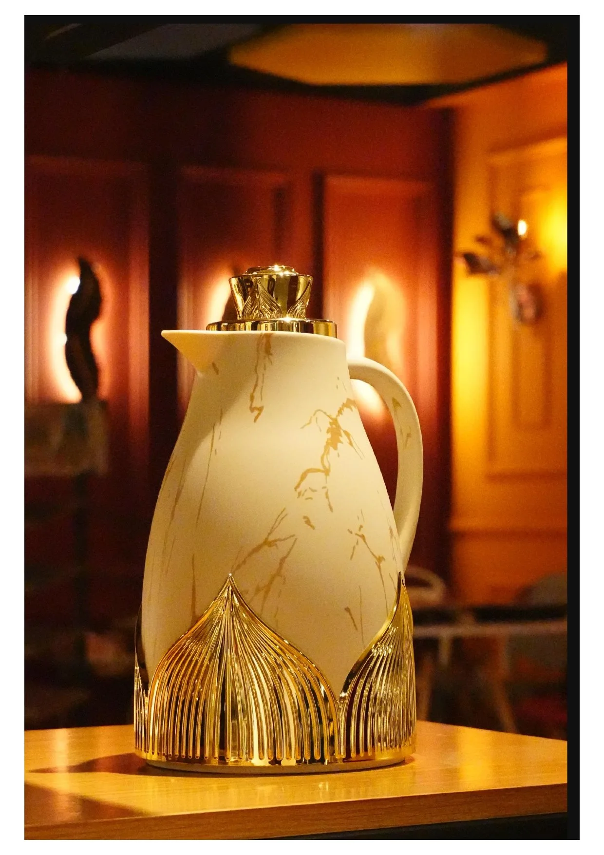 Premium Marble Design Insulated Tea & Coffee Flask 1.5L