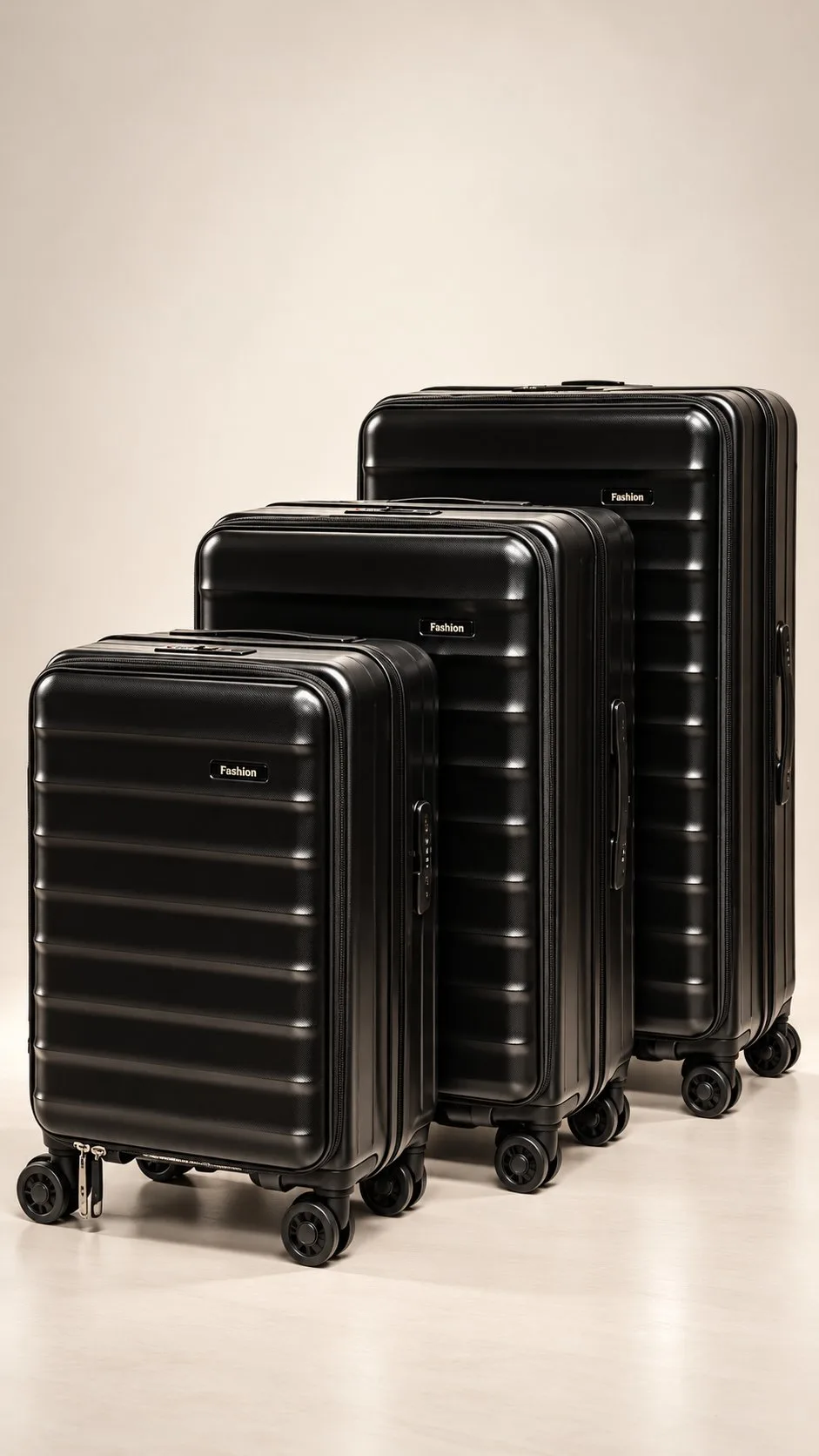 Premium 3-Piece Suitcase Set