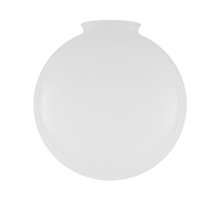 Opal Glass Globe Light Shade 9.8" Opal Glass Globe Light Shade 9.8"